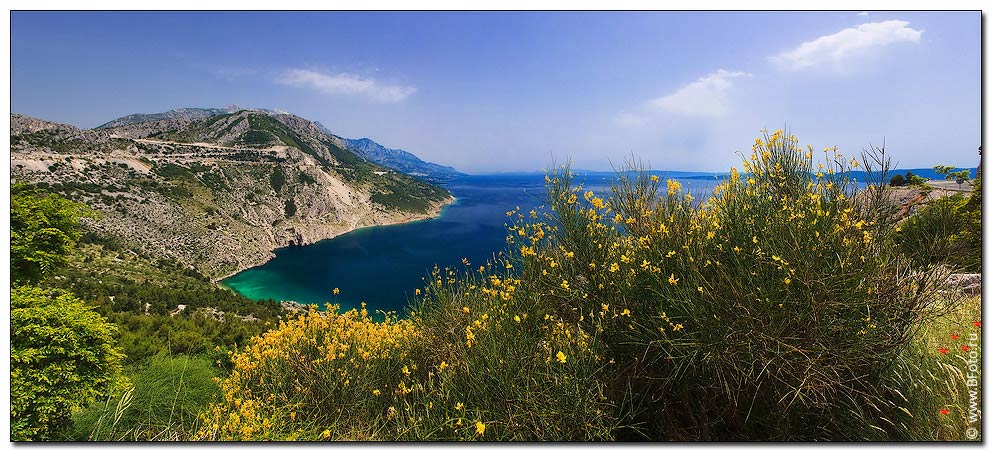 Панорама берега Адриатики