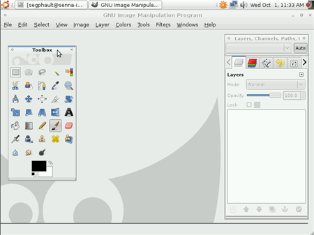 GIMP 2.6 - Ай, Моська, знать, она сильна..
