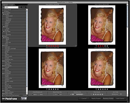 Оформление в рамках Photoframe 4