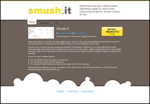 Сэкономь на байтах, Smush it!