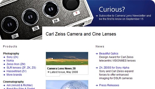 Zeiss подключает Canon